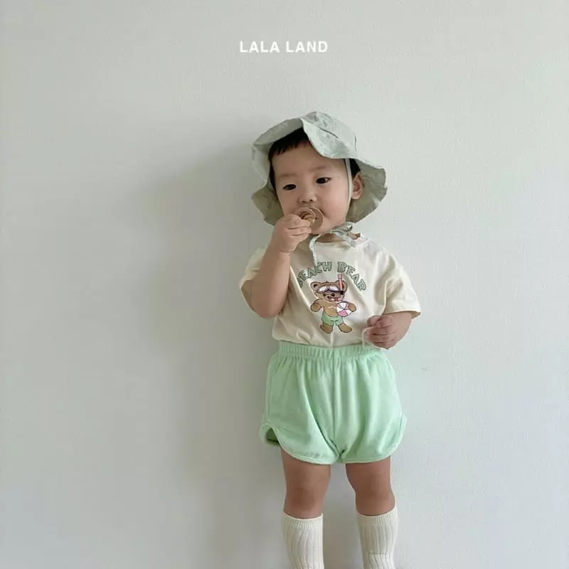Lalaland - Korean Baby Fashion - #babywear - Bebe Terry Pants - 7