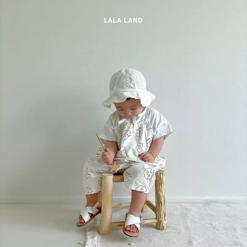 Lalaland - Korean Baby Fashion - #babywear - Bebe String Overalls - 9