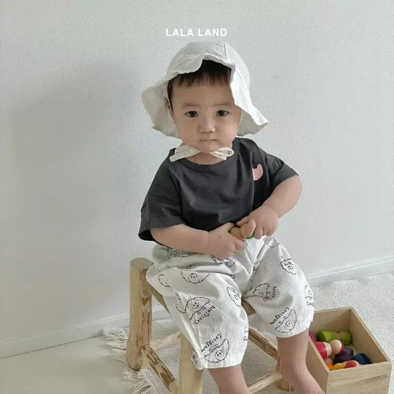 Lalaland - Korean Baby Fashion - #onlinebabyboutique - Bebe Croissant Pants - 6