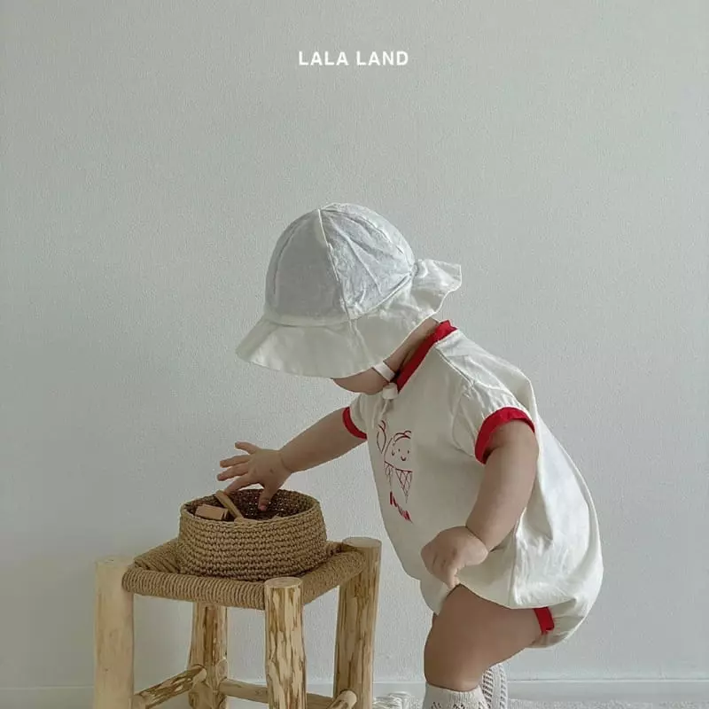 Lalaland - Korean Baby Fashion - #onlinebabyshop - Bebe Arc Bodysuit - 2