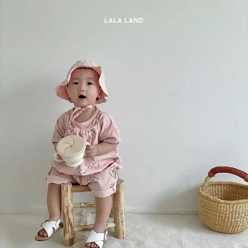Lalaland - Korean Baby Fashion - #onlinebabyshop - Bebe String Overalls - 11