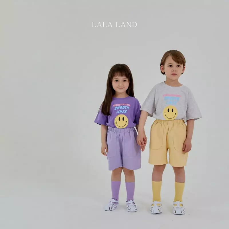 Lalaland - Korean Children Fashion - #Kfashion4kids - Smile Tee - 10