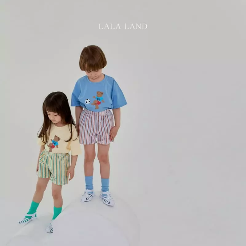 Lalaland - Korean Children Fashion - #Kfashion4kids - Soccer Tee - 6
