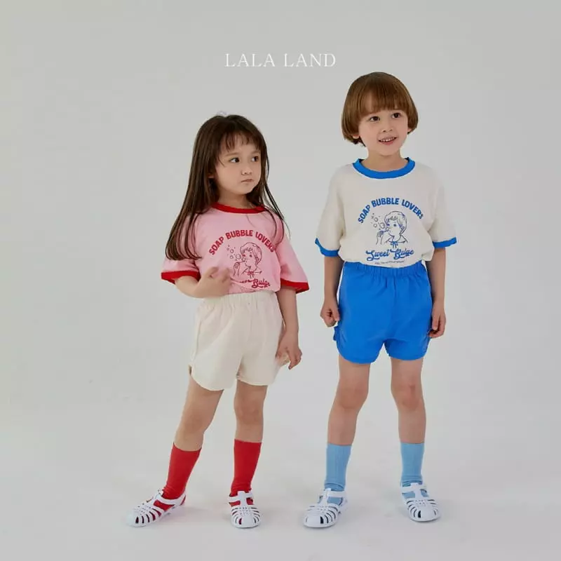 Lalaland - Korean Children Fashion - #Kfashion4kids - Bouble Color Tee - 2
