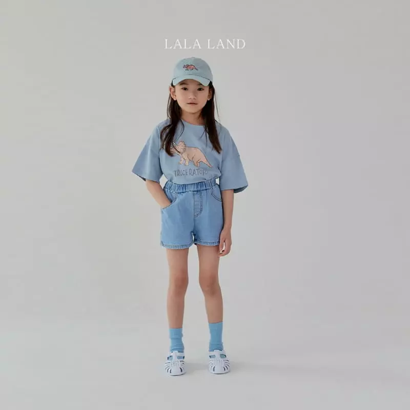 Lalaland - Korean Children Fashion - #Kfashion4kids - Denim Shorts - 7