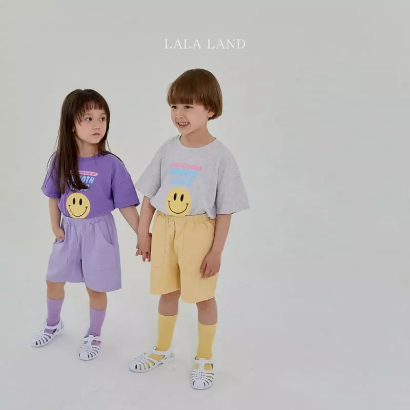 Lalaland - Korean Children Fashion - #childofig - Smile Tee - 2
