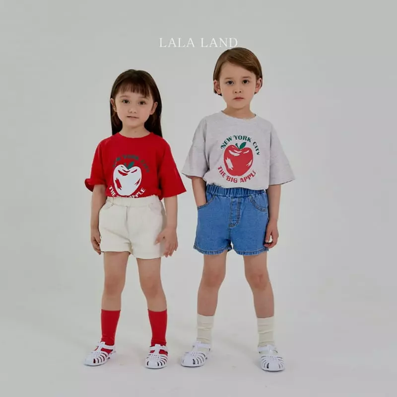 Lalaland - Korean Children Fashion - #childofig - New York Apple Tee