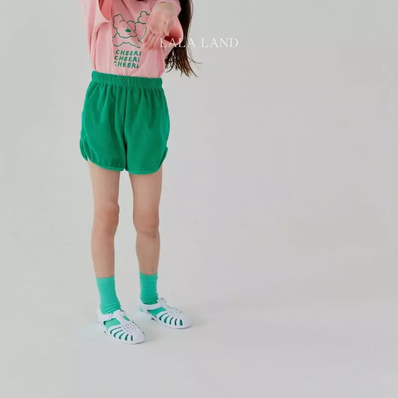 Lalaland - Korean Children Fashion - #childofig - Terry SHOrts - 4