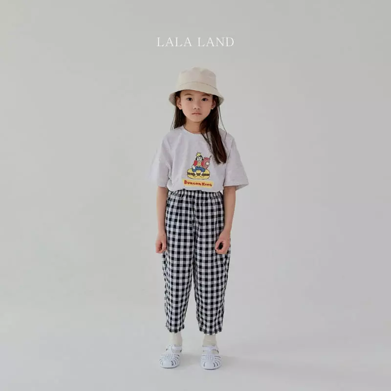 Lalaland - Korean Children Fashion - #childofig - Check Mombbe Pants - 12