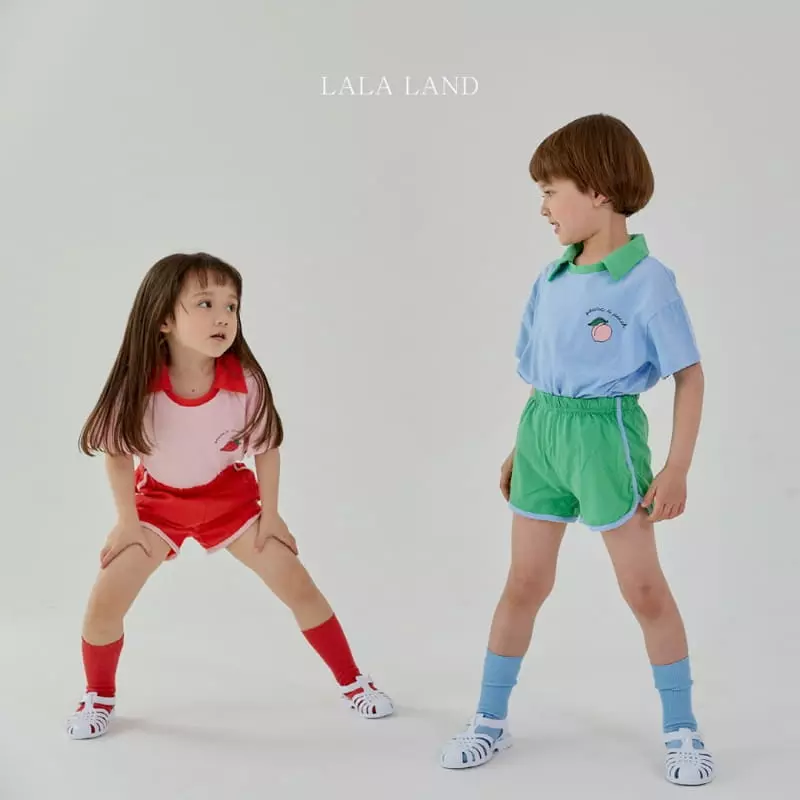 Lalaland - Korean Children Fashion - #childofig - Fruit Top Bottom Set - 9