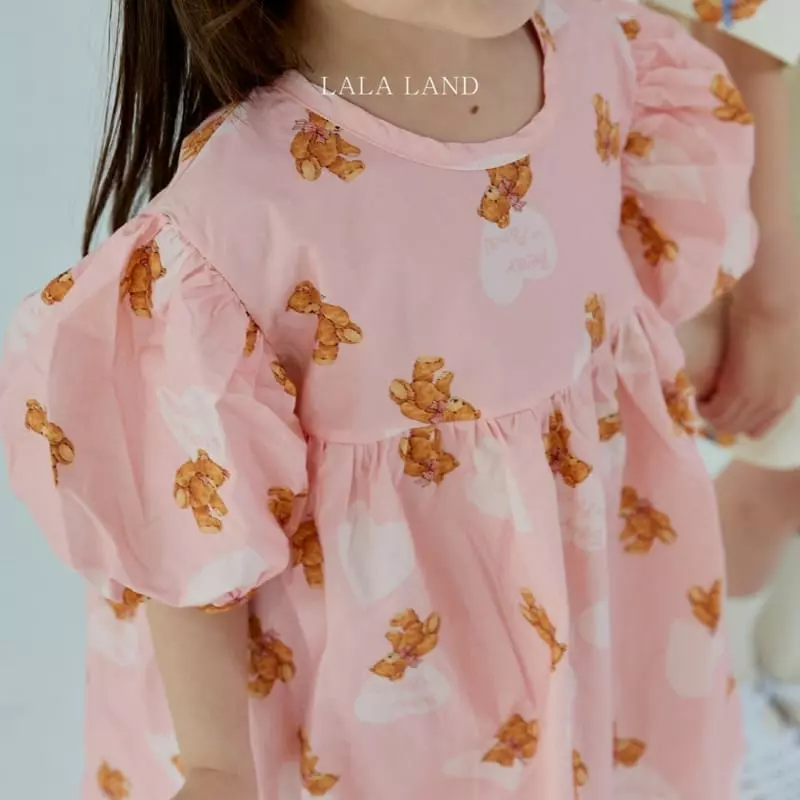 Lalaland - Korean Children Fashion - #childofig - Puff One-piece - 3