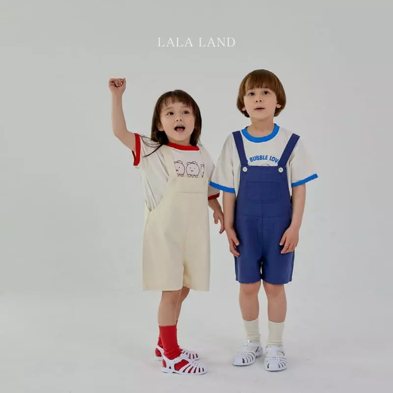 Lalaland - Korean Children Fashion - #childrensboutique - Pocket Dungarees - 6