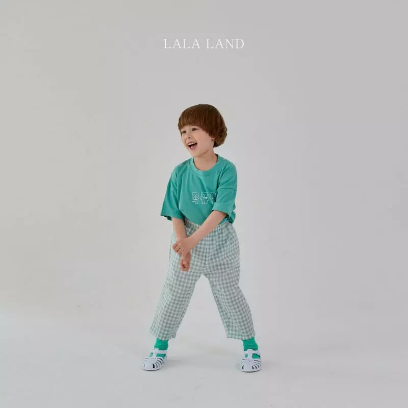 Lalaland - Korean Children Fashion - #childrensboutique - Bear Three Cardigan Pants Tee Set - 10