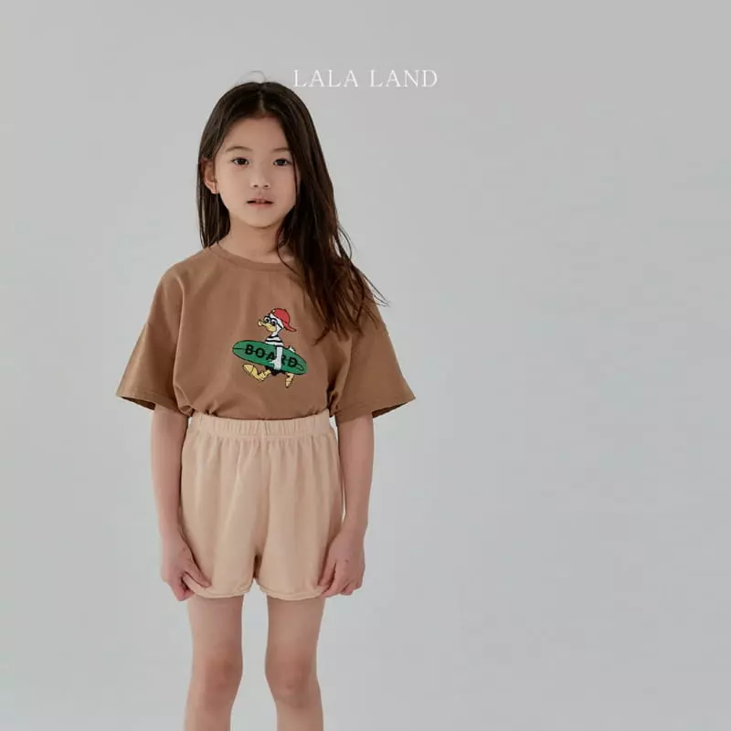 Lalaland - Korean Children Fashion - #designkidswear - Board Duck Tee - 8