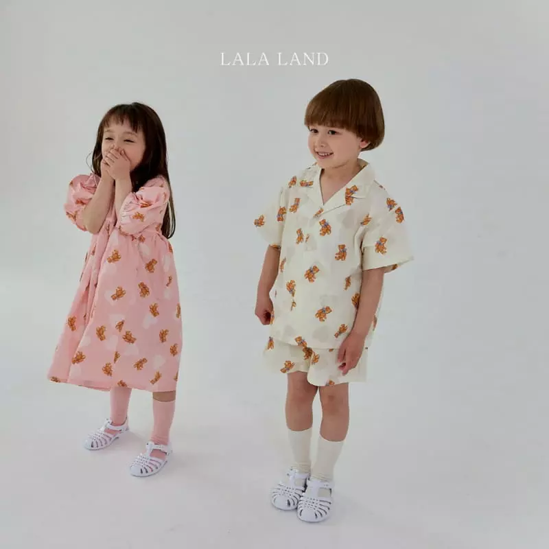 Lalaland - Korean Children Fashion - #designkidswear - Puff One-piece - 5