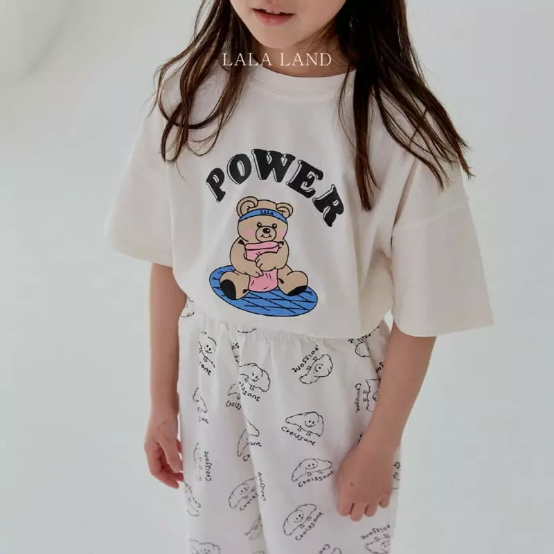Lalaland - Korean Children Fashion - #discoveringself - Power Bear Tee - 7