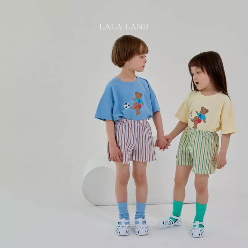 Lalaland - Korean Children Fashion - #discoveringself - Soccer Tee