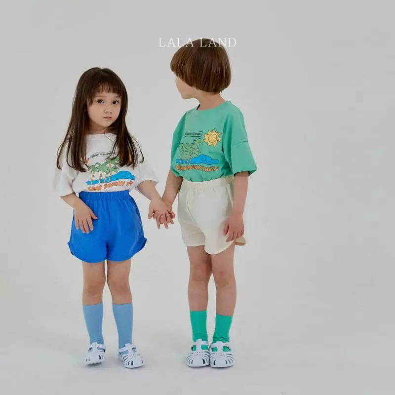 Lalaland - Korean Children Fashion - #fashionkids - Circle Piping Pants - 5