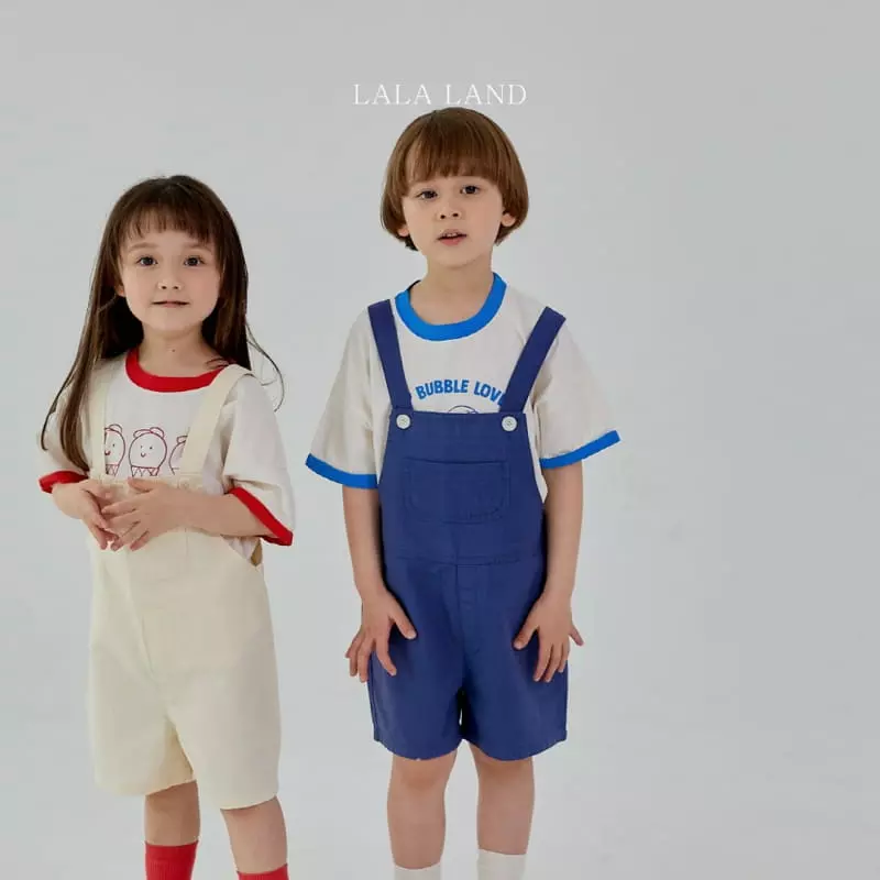 Lalaland - Korean Children Fashion - #fashionkids - Pocket Dungarees - 9