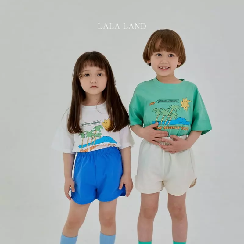 Lalaland - Korean Children Fashion - #kidsshorts - Circle Piping Pants - 6