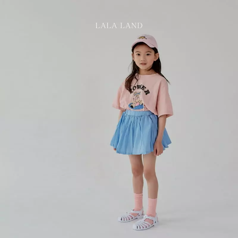 Lalaland - Korean Children Fashion - #kidsshorts - Shirring Skirt - 3