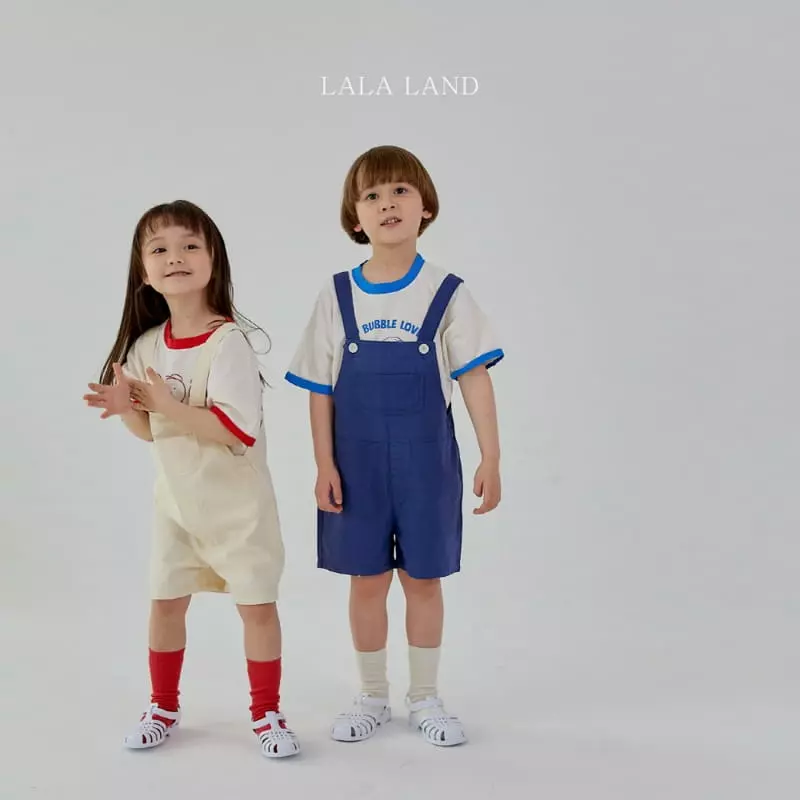 Lalaland - Korean Children Fashion - #kidsshorts - Pocket Dungarees - 10