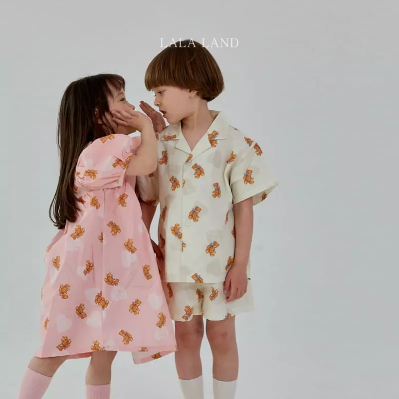 Lalaland - Korean Children Fashion - #kidsshorts - Puff One-piece - 8