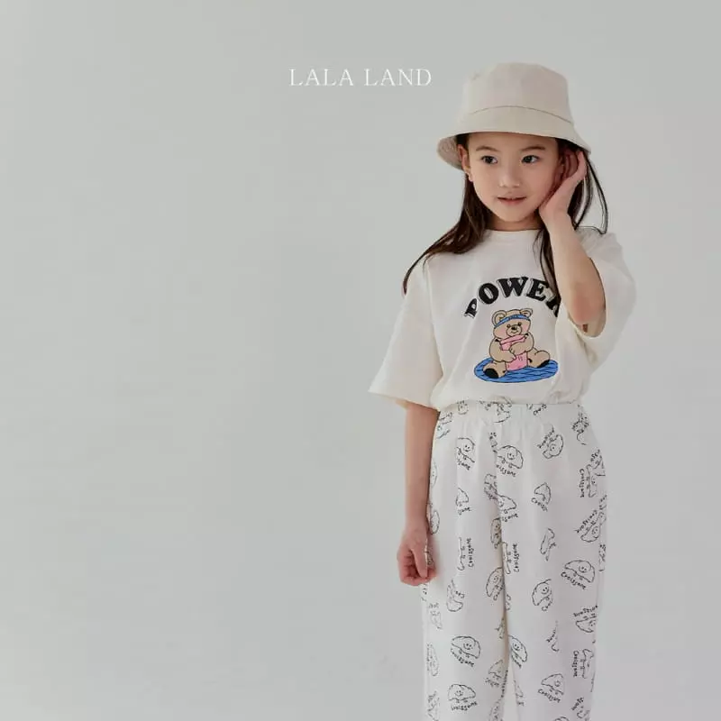 Lalaland - Korean Children Fashion - #kidsstore - Power Bear Tee - 10