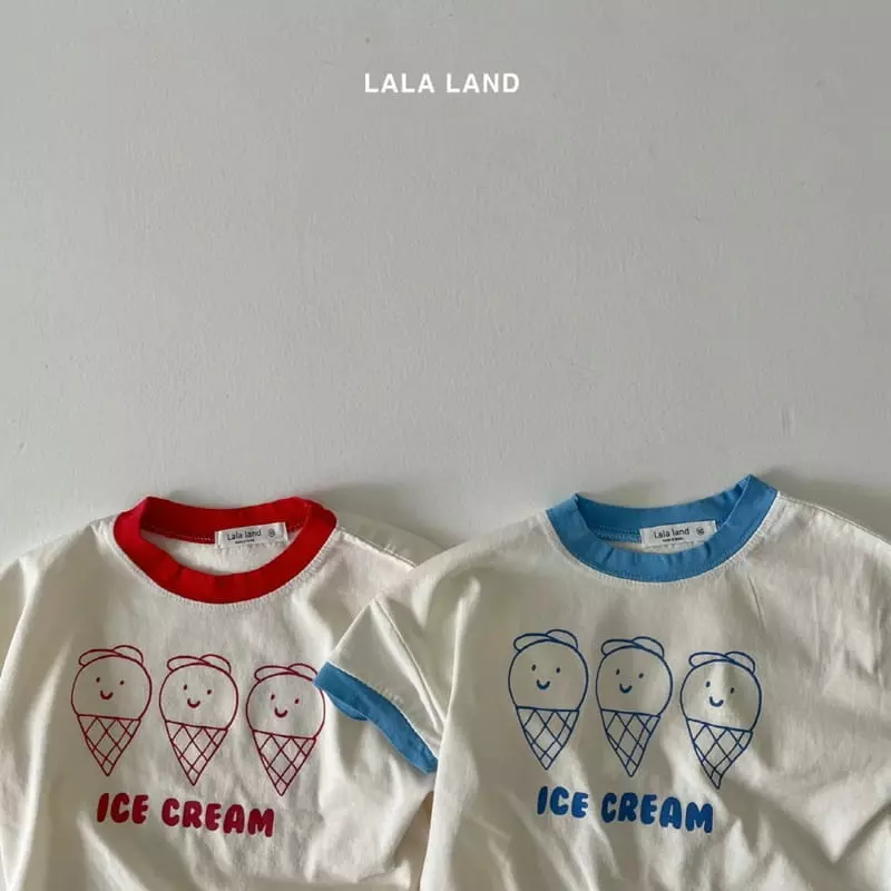 Lalaland - Korean Children Fashion - #kidsstore - Ice Cream Tee - 12