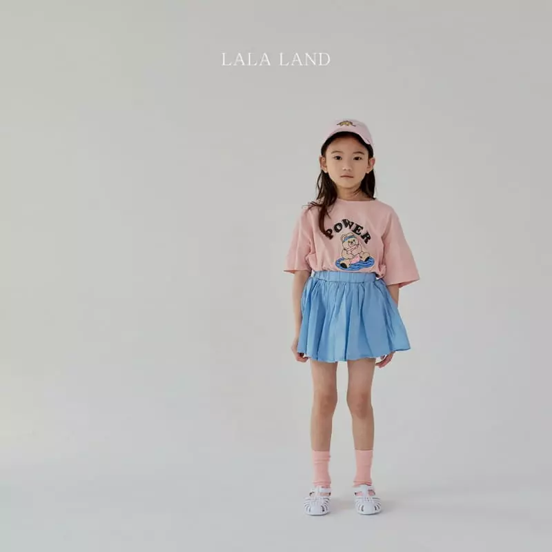 Lalaland - Korean Children Fashion - #kidsshorts - Shirring Skirt - 4