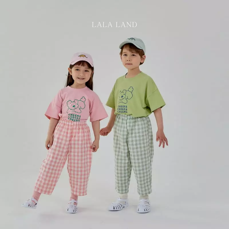Lalaland - Korean Children Fashion - #kidsstore - Check Mombbe Pants - 2