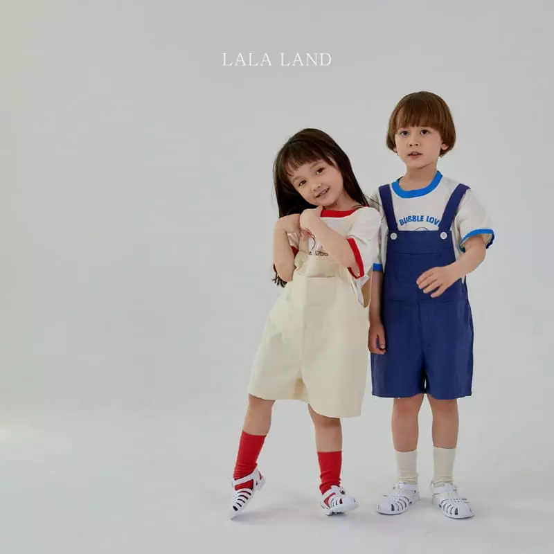 Lalaland - Korean Children Fashion - #kidsstore - Pocket Dungarees - 11
