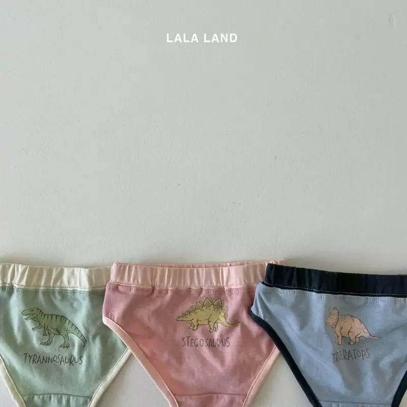 Lalaland - Korean Children Fashion - #kidsstore - Dino Underwear Set - 2