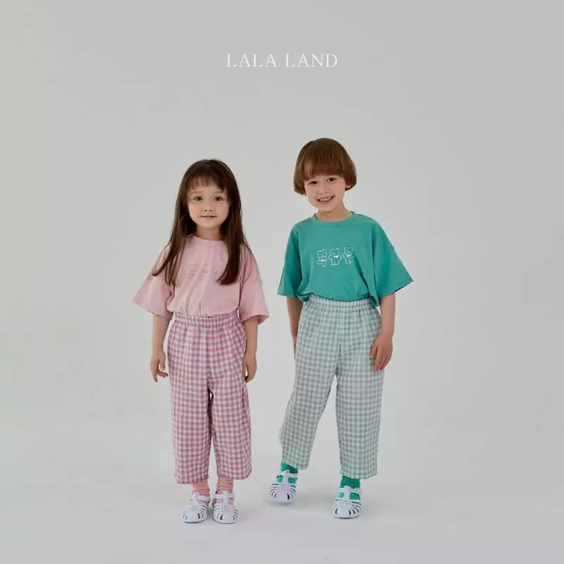 Lalaland - Korean Children Fashion - #kidsstore - Bear Three Cardigan Pants Tee Set