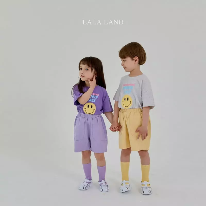 Lalaland - Korean Children Fashion - #kidzfashiontrend - Smile Tee - 9