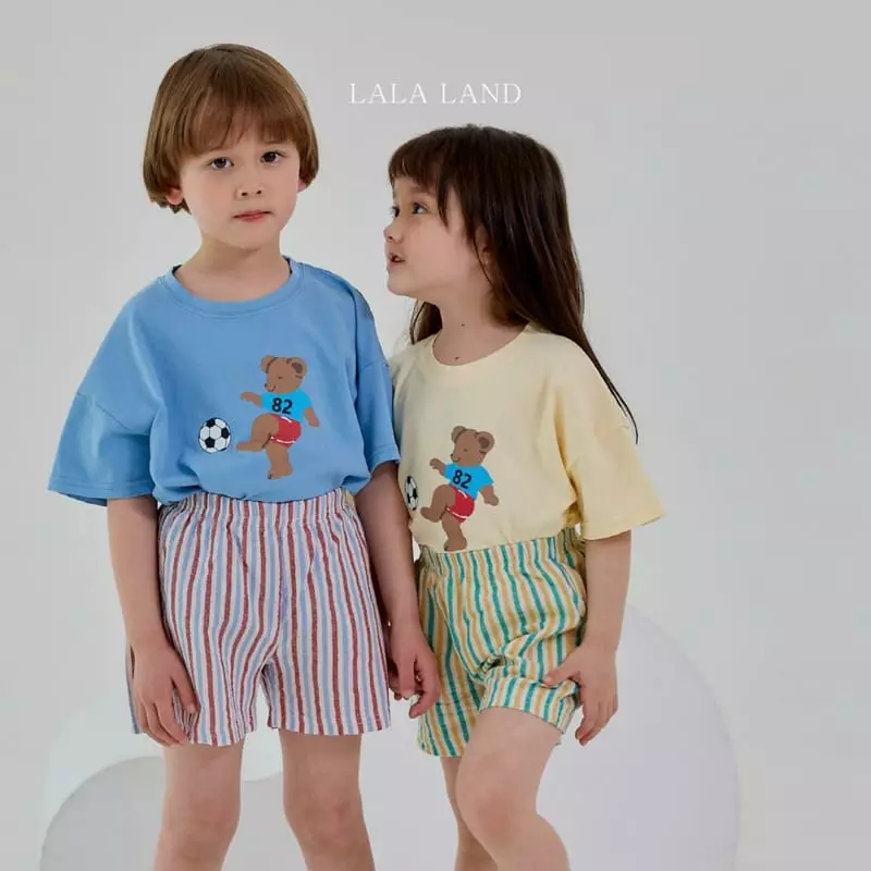 Lalaland - Korean Children Fashion - #kidzfashiontrend - Soccer Tee - 5