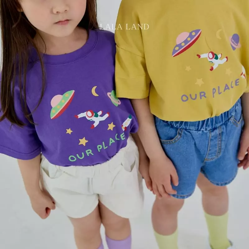 Lalaland - Korean Children Fashion - #kidzfashiontrend - Space Tee - 2