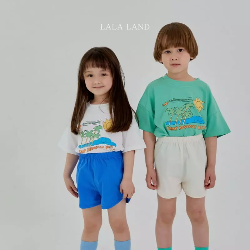 Lalaland - Korean Children Fashion - #kidzfashiontrend - Circle Piping Pants - 8