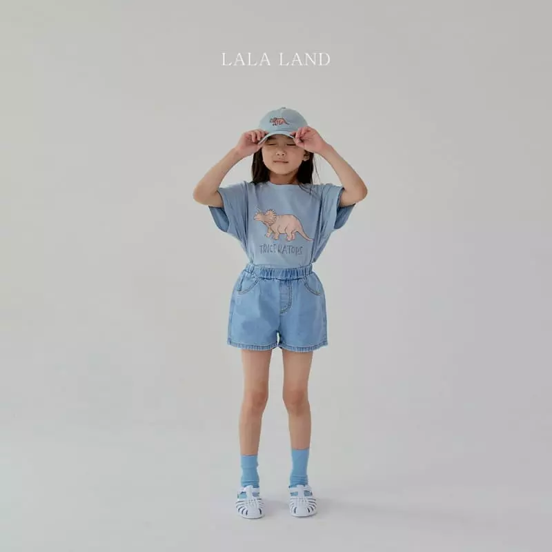 Lalaland - Korean Children Fashion - #kidzfashiontrend - Denim Shorts - 6