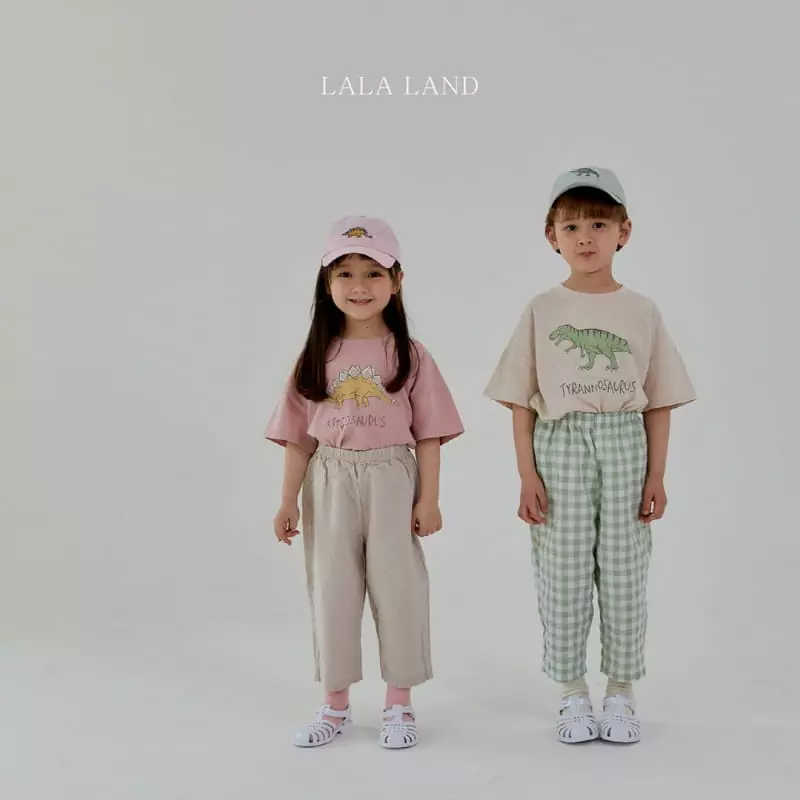 Lalaland - Korean Children Fashion - #kidzfashiontrend - Check Mombbe Pants - 3