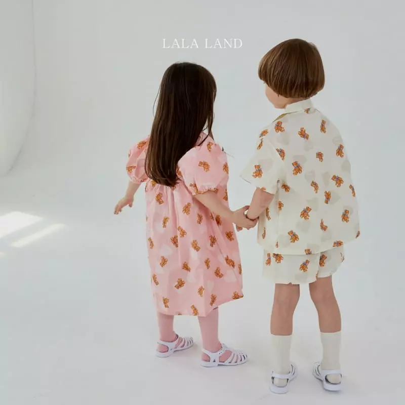 Lalaland - Korean Children Fashion - #kidzfashiontrend - Puff One-piece - 10