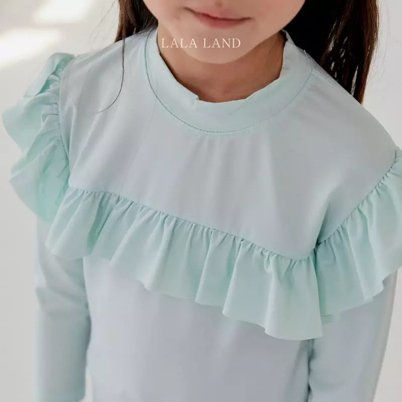 Lalaland - Korean Children Fashion - #kidzfashiontrend - Frill Rashguard - 7