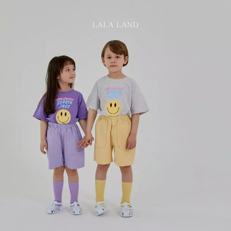 Lalaland - Korean Children Fashion - #littlefashionista - Smile Tee - 11