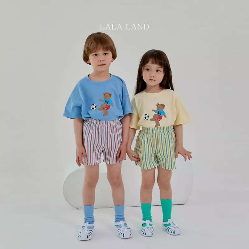Lalaland - Korean Children Fashion - #littlefashionista - Soccer Tee - 7