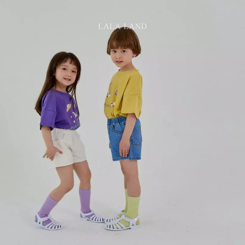Lalaland - Korean Children Fashion - #Kfashion4kids - Space Tee - 4
