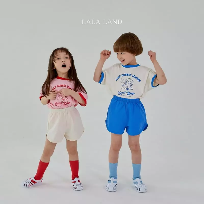 Lalaland - Korean Children Fashion - #littlefashionista - Bouble Color Tee - 3