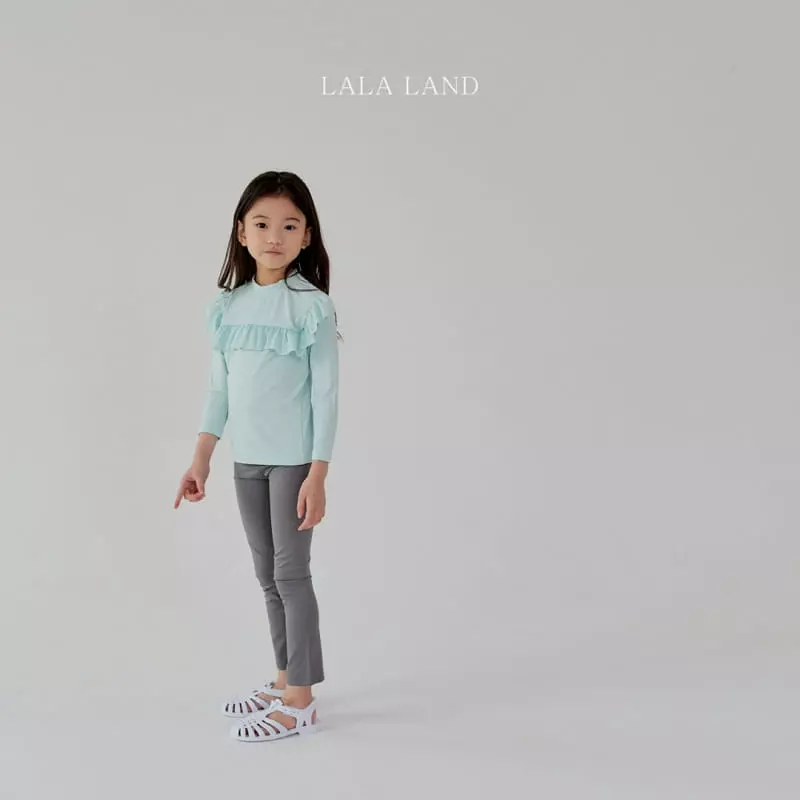 Lalaland - Korean Children Fashion - #littlefashionista - Frill Rashguard - 9