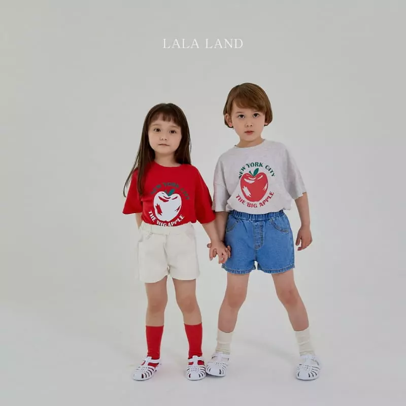 Lalaland - Korean Children Fashion - #magicofchildhood - New York Apple Tee - 11