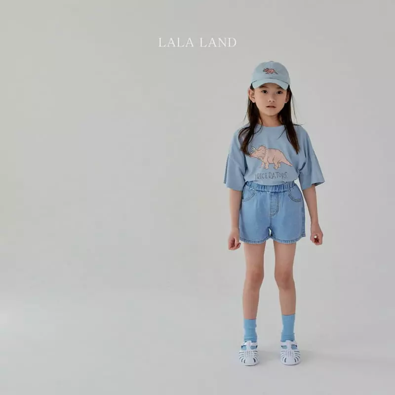 Lalaland - Korean Children Fashion - #magicofchildhood - Denim Shorts - 9