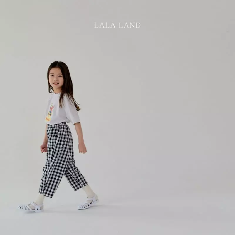 Lalaland - Korean Children Fashion - #magicofchildhood - Check Mombbe Pants - 6